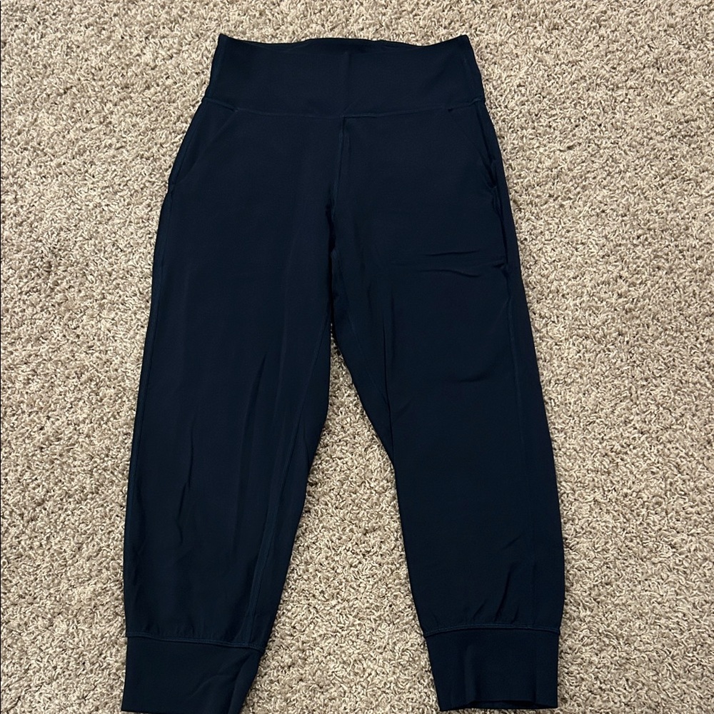 Lululemon Navy Align Cropped Jogger